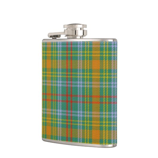 O'Brientartan-Flasche Flachmann (Links)