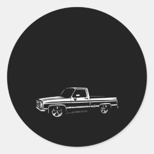 Obs Old Body Style Weniger LKW Show Runder Aufkleber