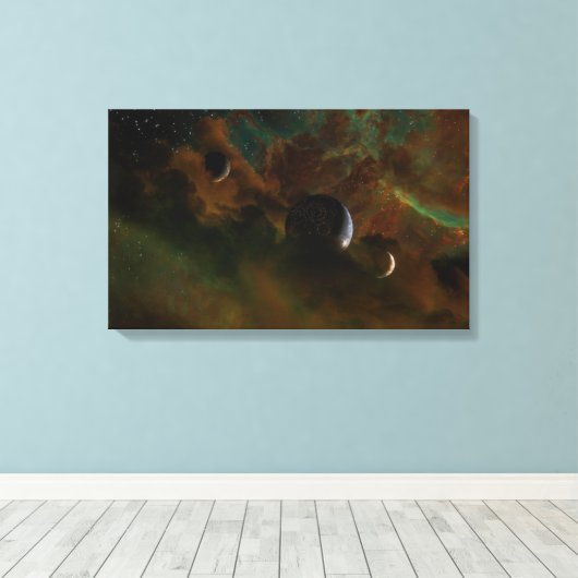 Obscura Leinwanddruck (Insitu (Holzboden))