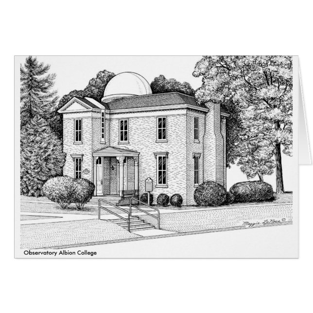 Observatorium, Albion Uni (Vorderseite (Horizontal))