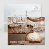 Observatorium Arecibo, Puerto Rico Postkarte (Vorne/Hinten)