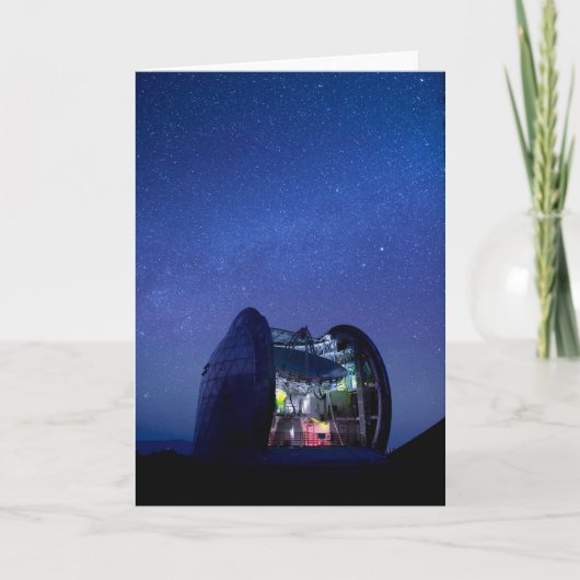 Observatorium Cal Tech Submillimeter | Hawaii Karte (Vorderseite)