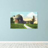 Observatorium Van Vleck der Universität Wesleyan Leinwanddruck (Insitu (Holzboden))