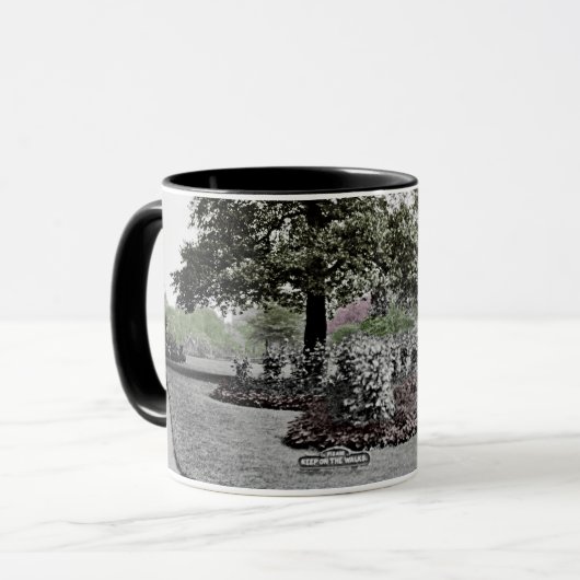 Observatorium Weston Park Sheffield England 1916 Tasse (Vorderseite Links)