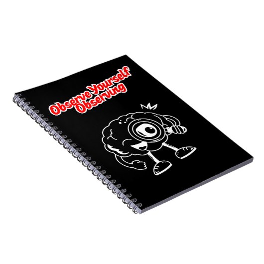 Observe Yourself Observing – Meta Mindset Notizblock (Rechte Seite)