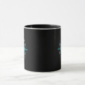 Observer Core Futuristic Abstract Identity Symbol Tasse (Zentrum)