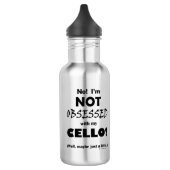 Obsessed Cello Edelstahlflasche (Links)