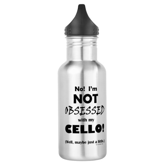 Obsessed Cello Edelstahlflasche (Links)
