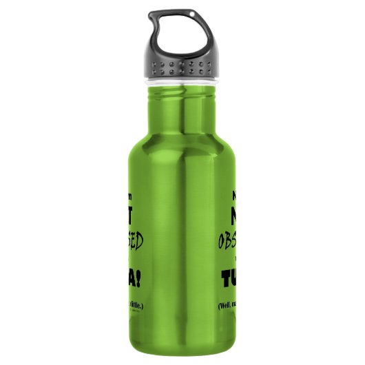 Obsessed Tuba Edelstahlflasche (Rückseite)