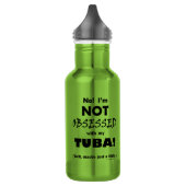 Obsessed Tuba Edelstahlflasche (Links)
