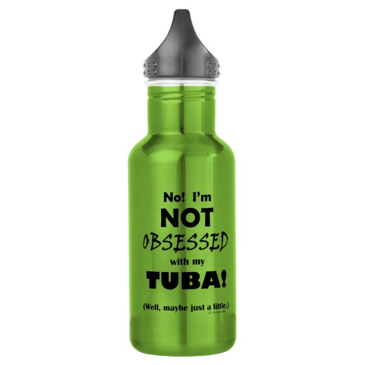 Obsessed Tuba Edelstahlflasche (Links)