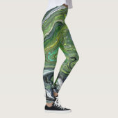Obsession 1 Abstrakte Leggings (Rechts)