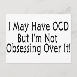 Obsession des OCD Postkarte