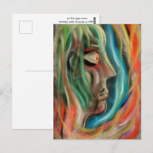 Obsession Postkarte (Vorne/Hinten)