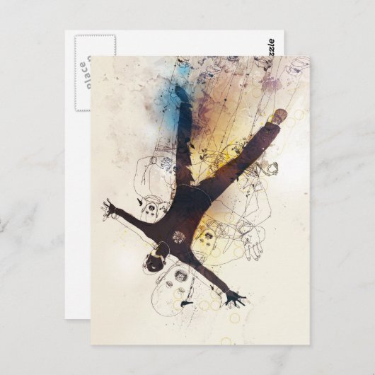 Obsession Postkarte (Vorne/Hinten)