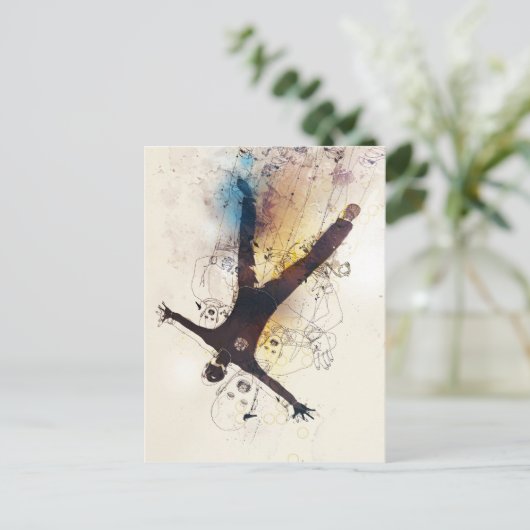 Obsession Postkarte (Stehend Vorderseite)