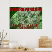 "Obsession Suppression" 36"x24" Poster (Küche)