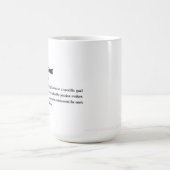 Obsession-Wörterbuch-Definition Ästhetik Kaffeetasse (Mittel)