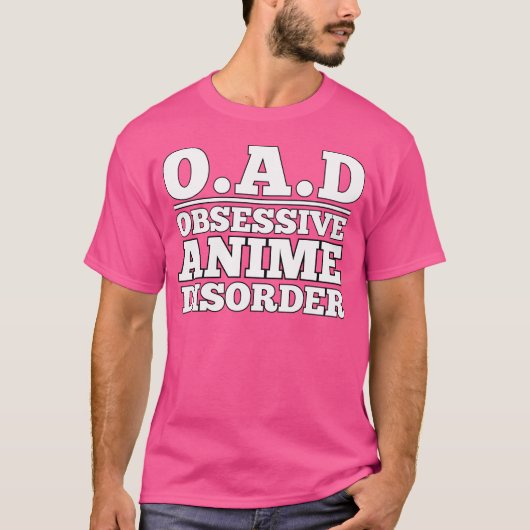 Obsessive Anime-Störung T-Shirt (Vorderseite)