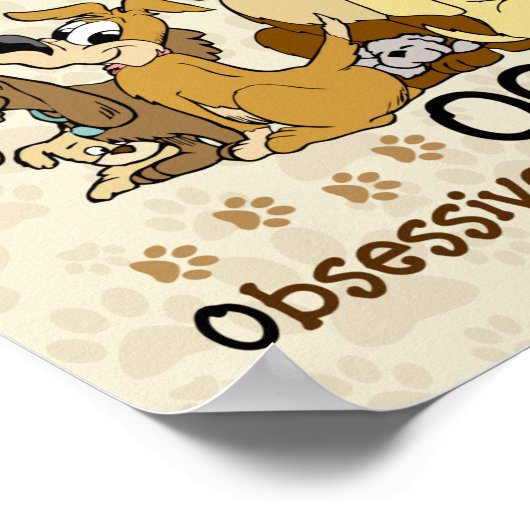 Obsessive Canin-Störung Poster (Ecke)