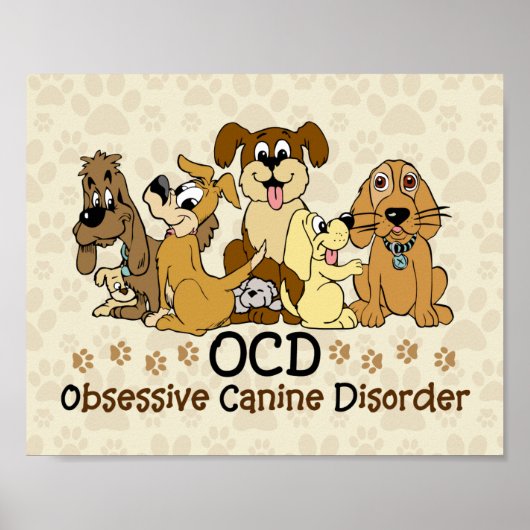 Obsessive Canin-Störung Poster (Vorne)