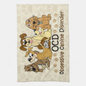 Obsessive Caninerkrankung Küchentuch (Vertikal)