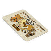 Obsessive Caninerkrankung Magnet (Rechte Seite)