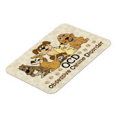 Obsessive Caninerkrankung Magnet (Linke Seite)