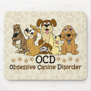 Obsessive Caninerkrankung Mousepad