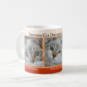 Obsessive Cat-Störung Kaffeetherapie Tasse (Vorderseite Links)