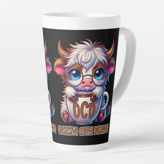 Obsessive Coffee Disorder  Milchtasse (Rechte Ecke)