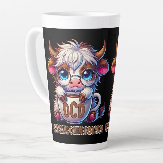 Obsessive Coffee Disorder Milchtasse (Linke Ecke)