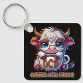 Obsessive Coffee Disorder Schlüsselanhänger (Vorderseite)