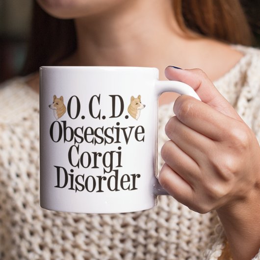 Obsessive Corgi-Störung Kaffeetasse