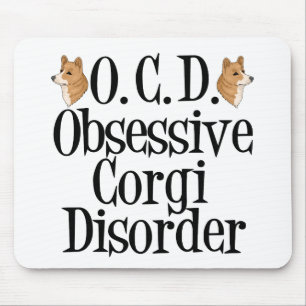 Obsessive Corgi-Störung Mousepad