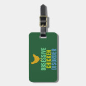 Obsessive Hühnerkrankheit Geflügel-Bauer Gepäckanhänger (Vorderseite vertikal)