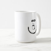 Obsessive Kaffeekrankheit Kaffee-Tasse Kaffeetasse (VorderseiteRechts)