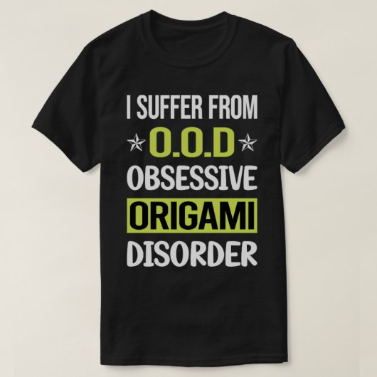 Obsessive Liebe Origami T-Shirt (Design vorne)