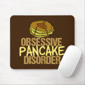 Obsessive Pancake-Störung Funny Breakfast Mousepad (Mit Mouse)