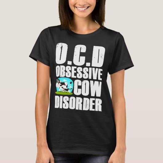 Obsessive Rinderkrankheit T-Shirt (Vorderseite)
