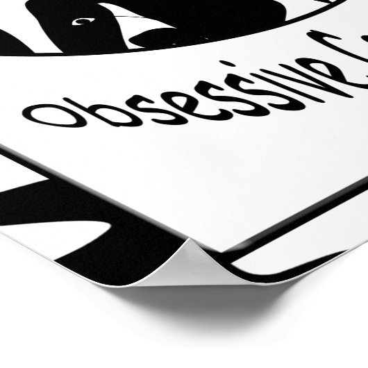 Obsessive Rinderstörung Poster (Ecke)