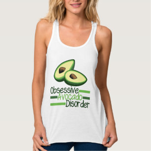 Obsessiver Avocado-Syndrom Cool grün Tank Top