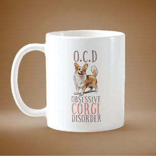 Obsessiver Korgi-Syndrom Kaffeetasse