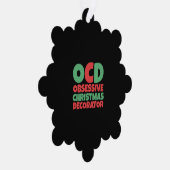 Obsessiver Weihnachtsdekorator Ornament Karte (Rechts)