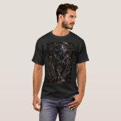 Obsidian Black Panther 3D  T-Shirt (Vorne ganz)