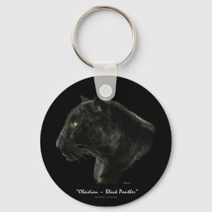 "OBSIDIAN, BLACK PANTHER" Key-chain Schlüsselanhänger