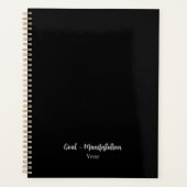 Obsidian Black Planer (Vorderseite)