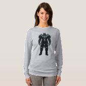 Obsidian Choir Skull Warrior Long Sleeve Shirt (Vorne ganz)