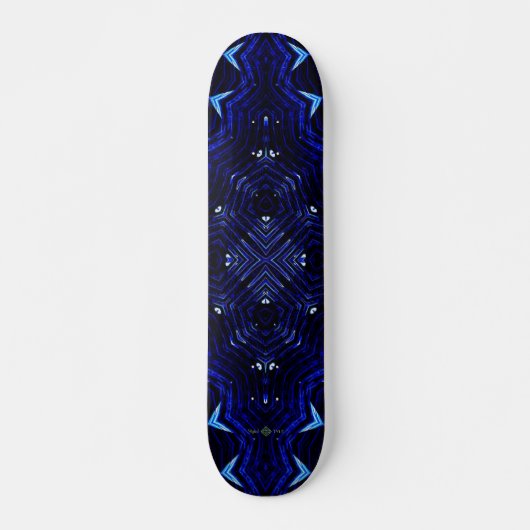 Obsidian Cross Skateboard (Vorne)