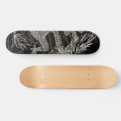 Obsidian Dragon Element Custom Pro Park Board Skateboard (Horizontal)